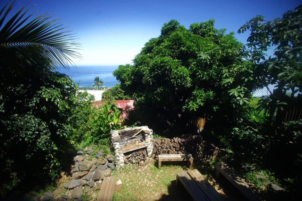 Bungalow Ecologique Avec Toilettes Seches Leu Kabanon Vue Mer サン・ル エクステリア 写真