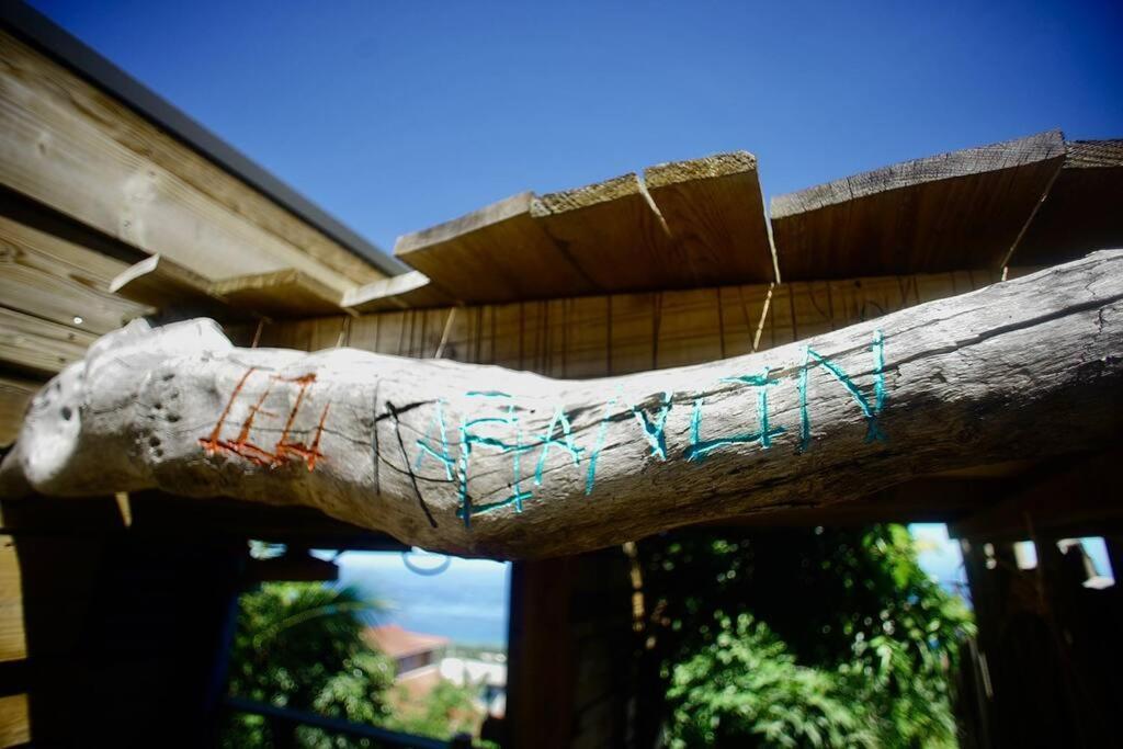 Bungalow Ecologique Avec Toilettes Seches Leu Kabanon Vue Mer サン・ル エクステリア 写真