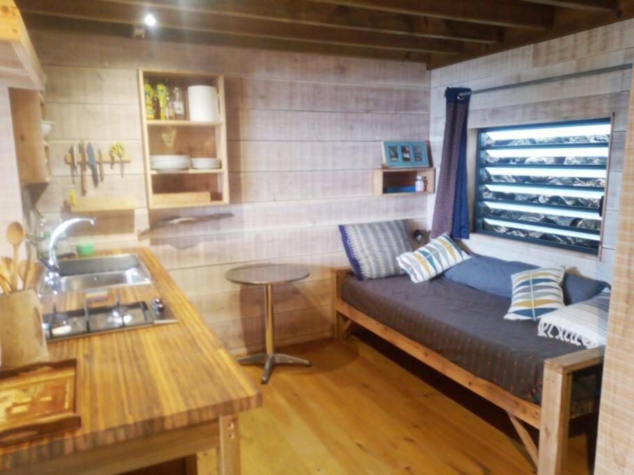 Bungalow Ecologique Avec Toilettes Seches Leu Kabanon Vue Mer サン・ル エクステリア 写真